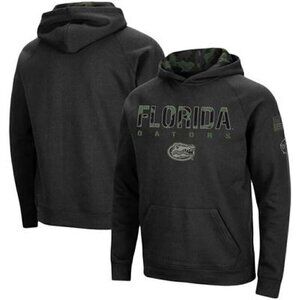 Colosseum Black Florida Gators OHT Military Appreciation Hoodie
